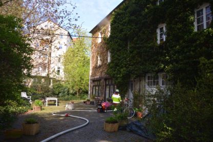 Brand in der Goethestraße